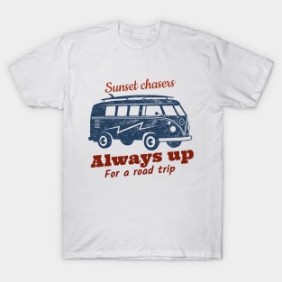 Let's Take a Trip / Retro Camper Design / Vintage Road Trip Design / Camper Van T-Shirt